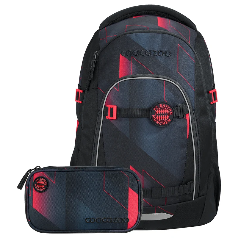 Coocazoo Mate - Schulrucksack-Set 2tlg. FC Bayern Stern des Südens "Limited Edition" 48 cm (FCB)