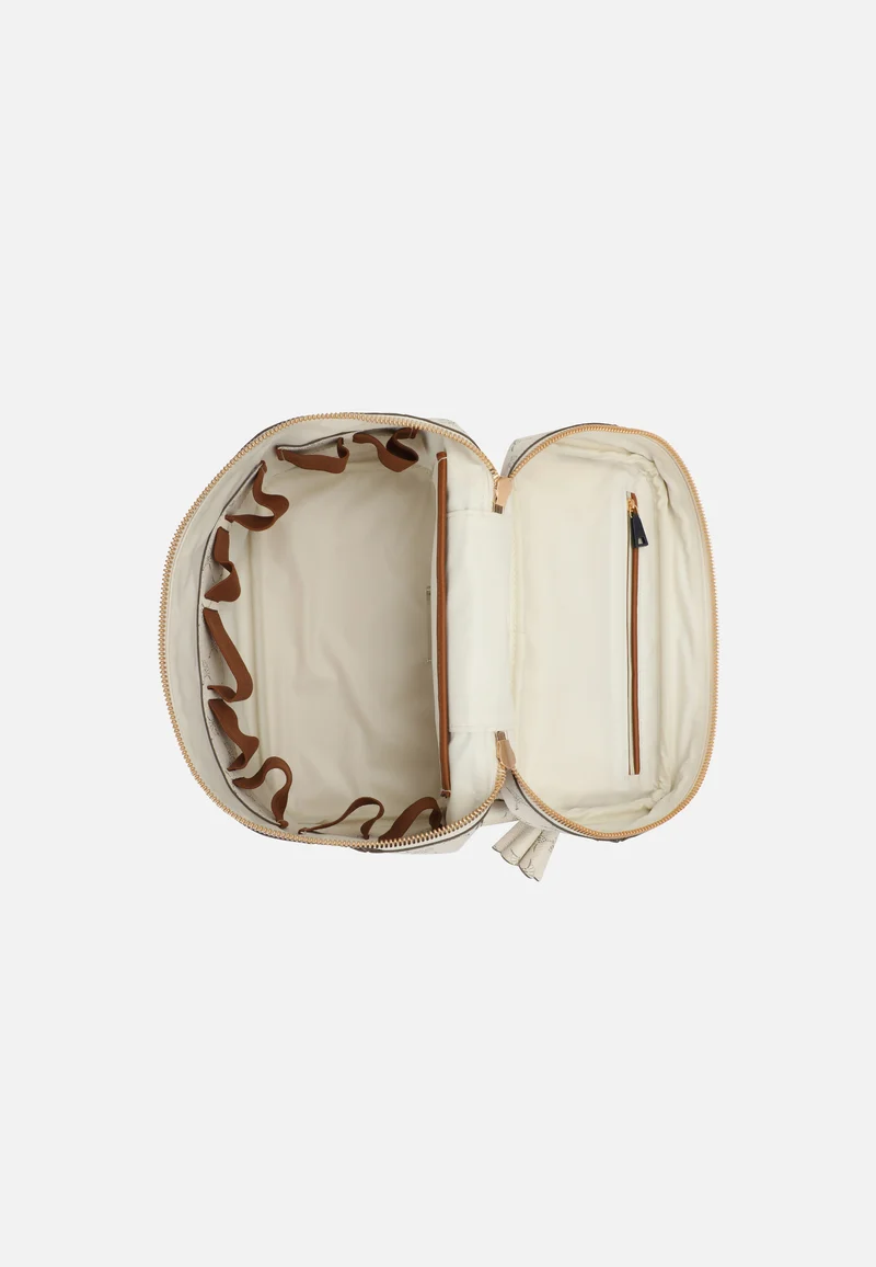 Cortina 1.0 Flora Washbag MHZ Off White - Kosmetikkoffer
