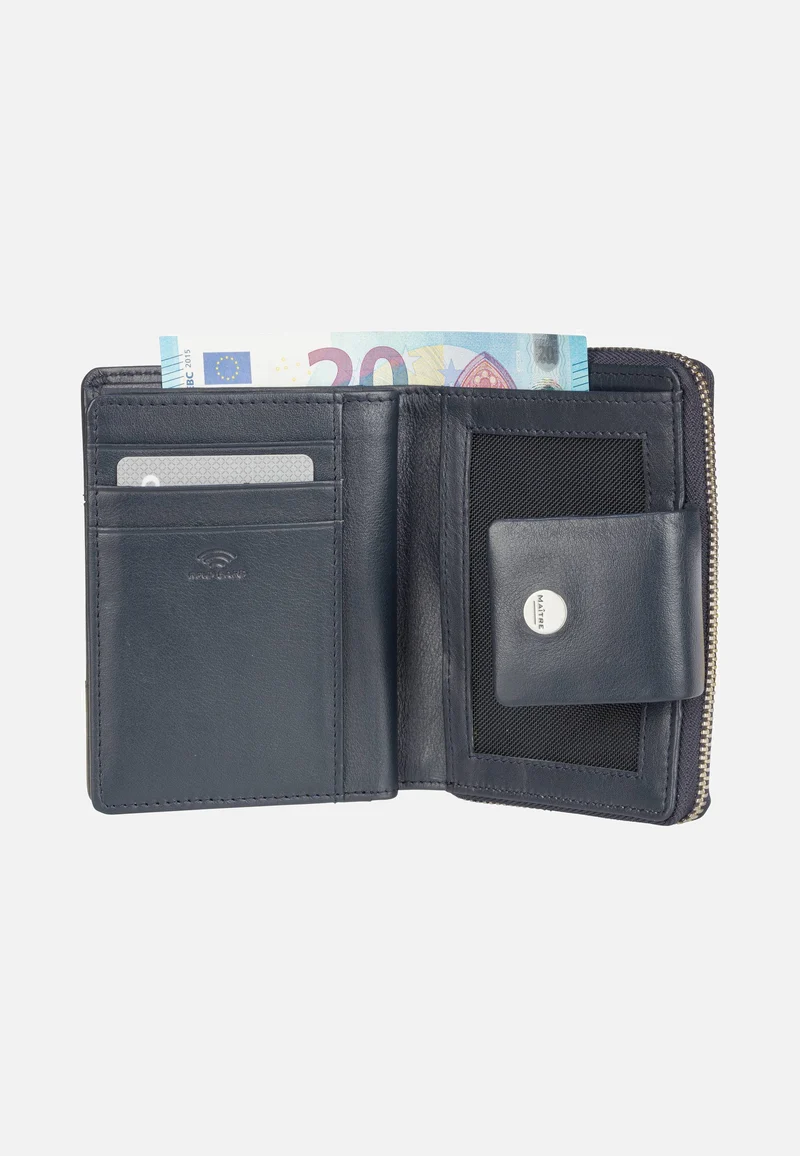 Auen Diethilde Purse MH9FZ Dark Blue - Portemonnaie