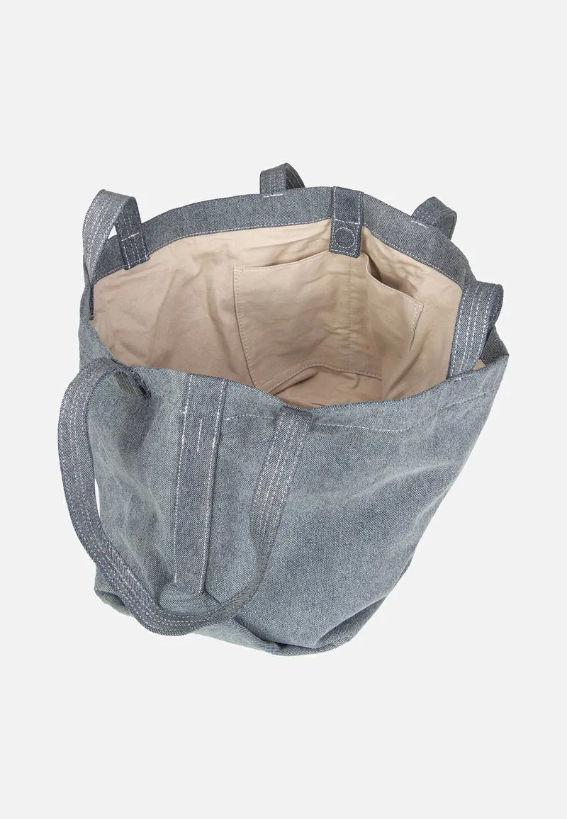 Elvira M Denim Blue Denim - Shopper