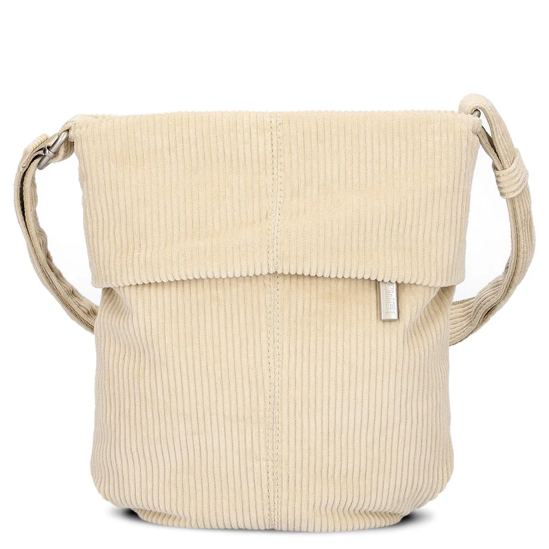 zwei Mademoiselle M45 - Schultertasche 22 cm (cord-creme)
