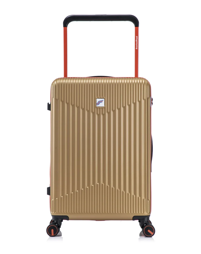 2er-Pack Hartschalenkoffer: Mittelgroßer Koffer und Handgepäck NORTH BEACH