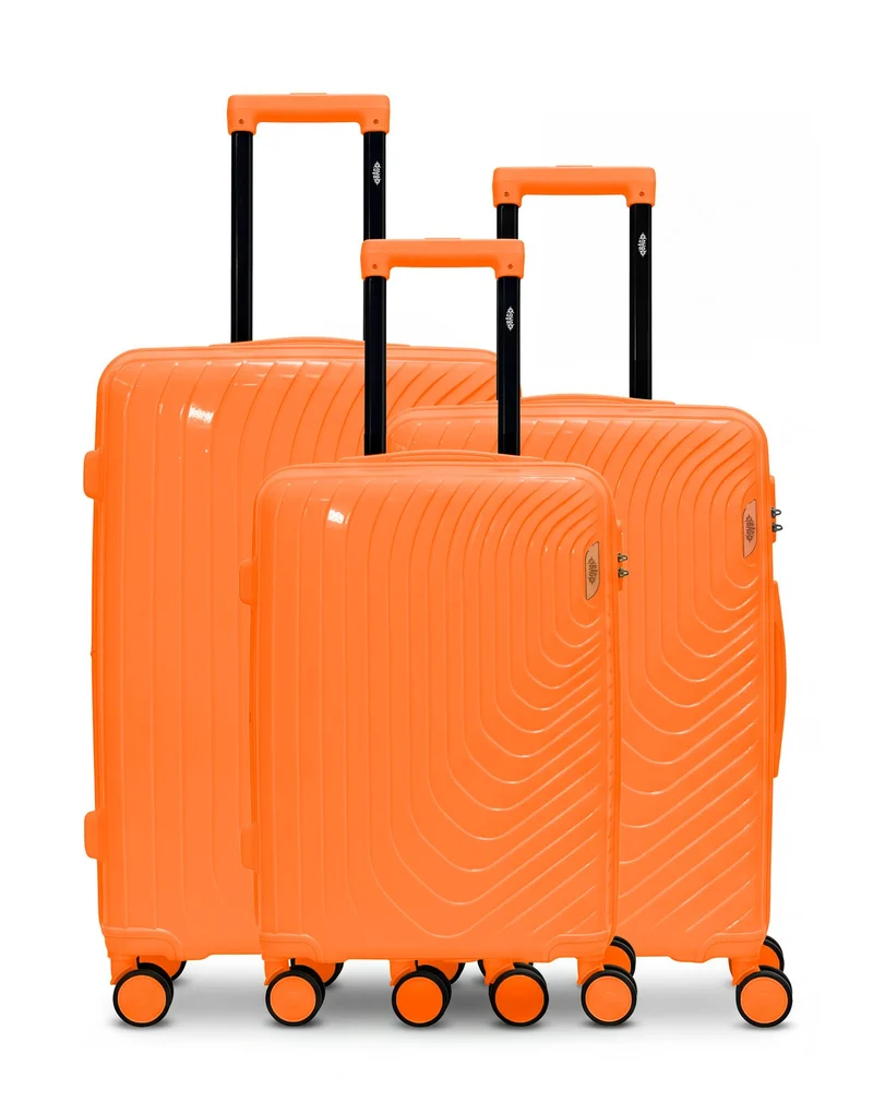 3er-Pack Hartschalenkoffer: Großer Koffer, mittelgroßer Koffer und Handgepäck HYDRA