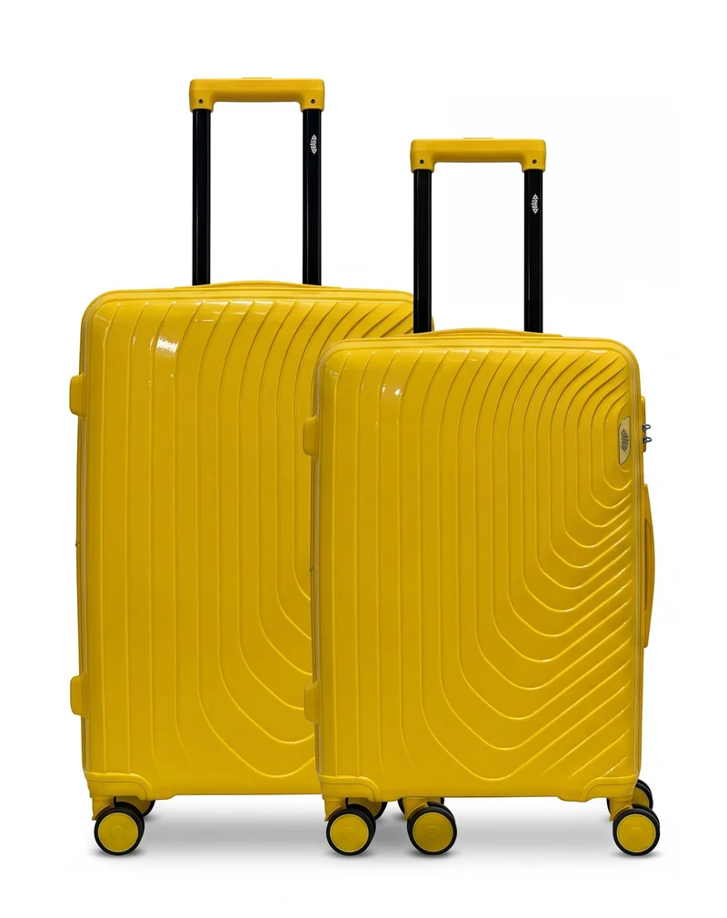 2er-Pack Hartschalenkoffer: Großer Koffer und mittelgroßer Koffer HYDRA