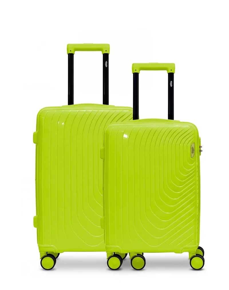 2er-Pack Hartschalenkoffer: Mittelgroßer Koffer und Handgepäck HYDRA