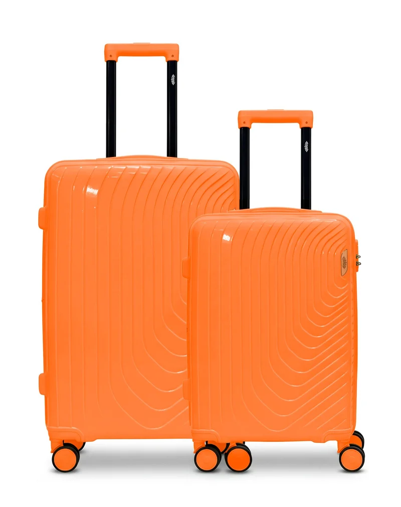 2er-Pack Hartschalenkoffer: Großer Koffer und Handgepäck HYDRA