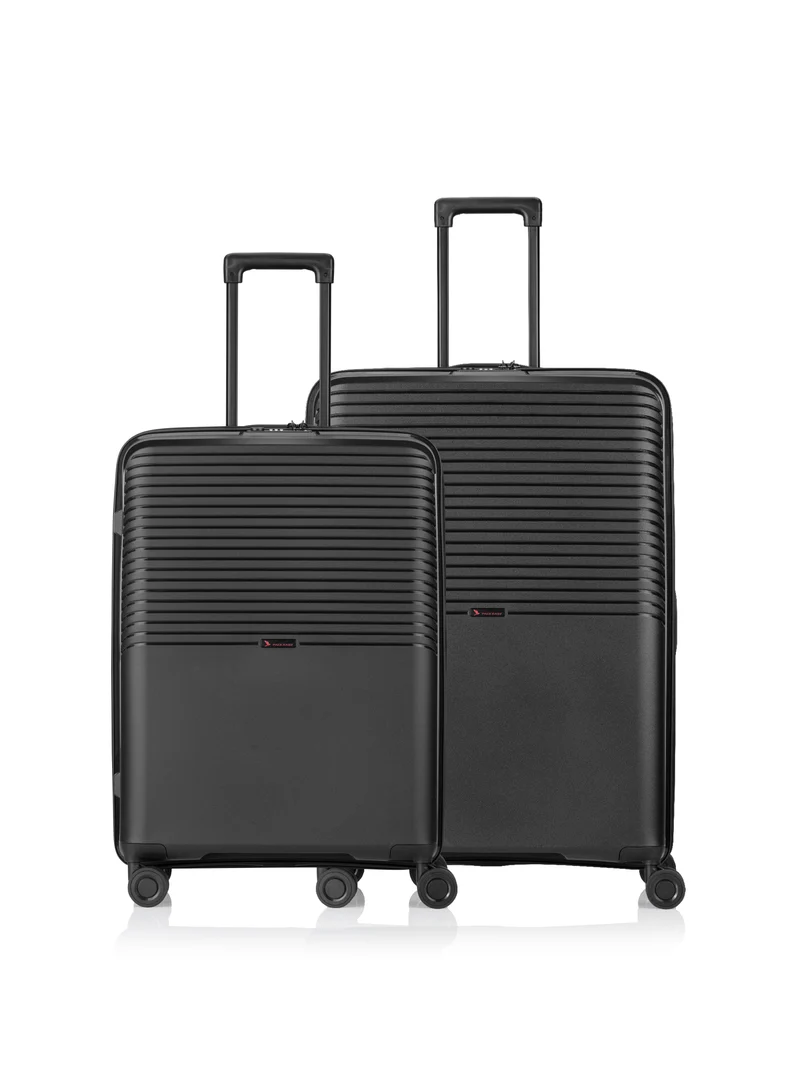 Jet "Edelweiss" Trolley 2er Set M + L (black)
