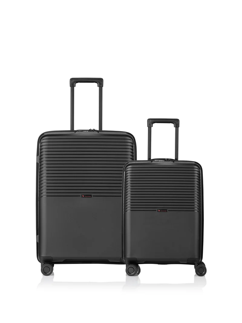 Jet "Edelweiss" Trolley 2er Set S + M (black)