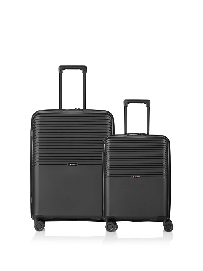 Jet "SWISS" - Trolley 2er Set S + M (black)