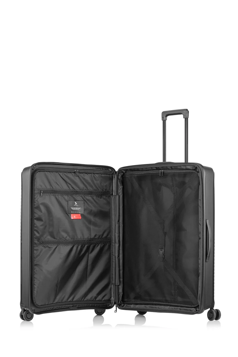 Jet "SWISS" - Trolley 3er Set S + M + L (black)