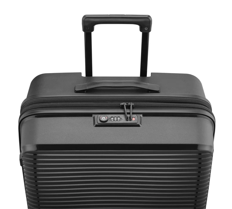 Jet "SWISS" - Trolley 3er Set S + M + L (black)