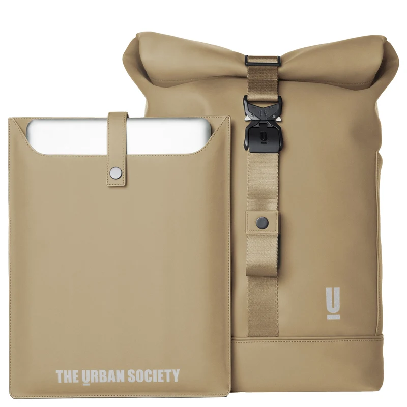 The Urban Society Rolltop - Rucksack 13" 62 cm (desert)