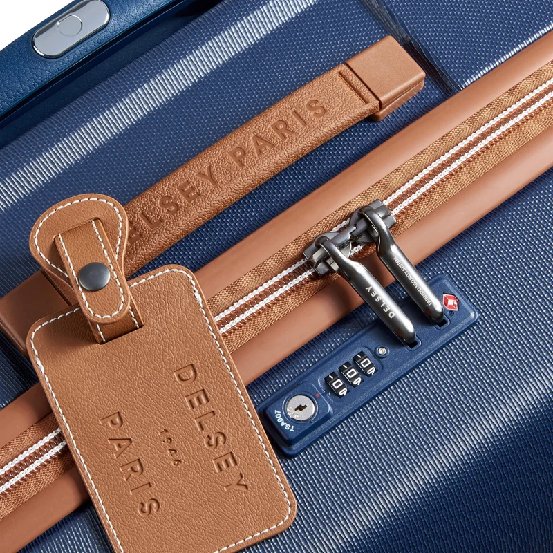 Delsey Paris Chatelet Air 2.0 - 4-Rollen-Trolley 76 cm (marineblau)