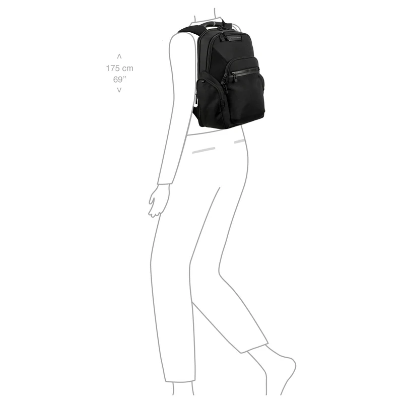 Porsche Design Roadster Nylon Evo - Rucksack S 15.6" 38 cm (black)