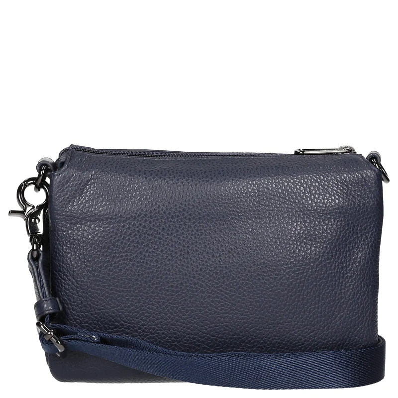 Mandarina Duck Mellow Leather Pochette - Abendtasche 23 cm (dress blue)