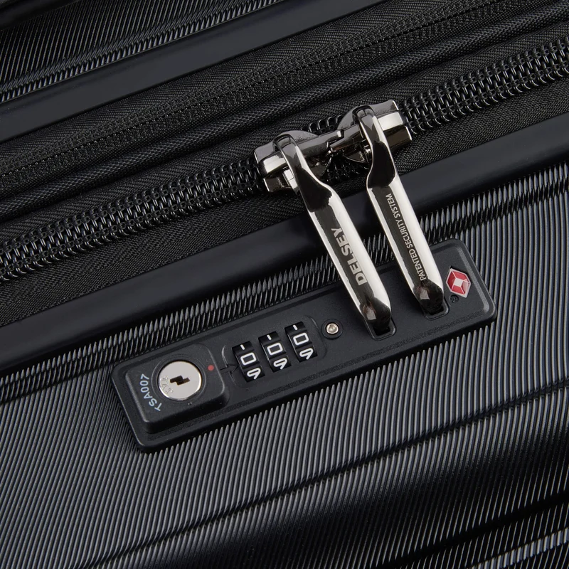 Delsey Paris Shadow 5.0 - 4-Rollen-Trolley erw. 66 cm (schwarz)
