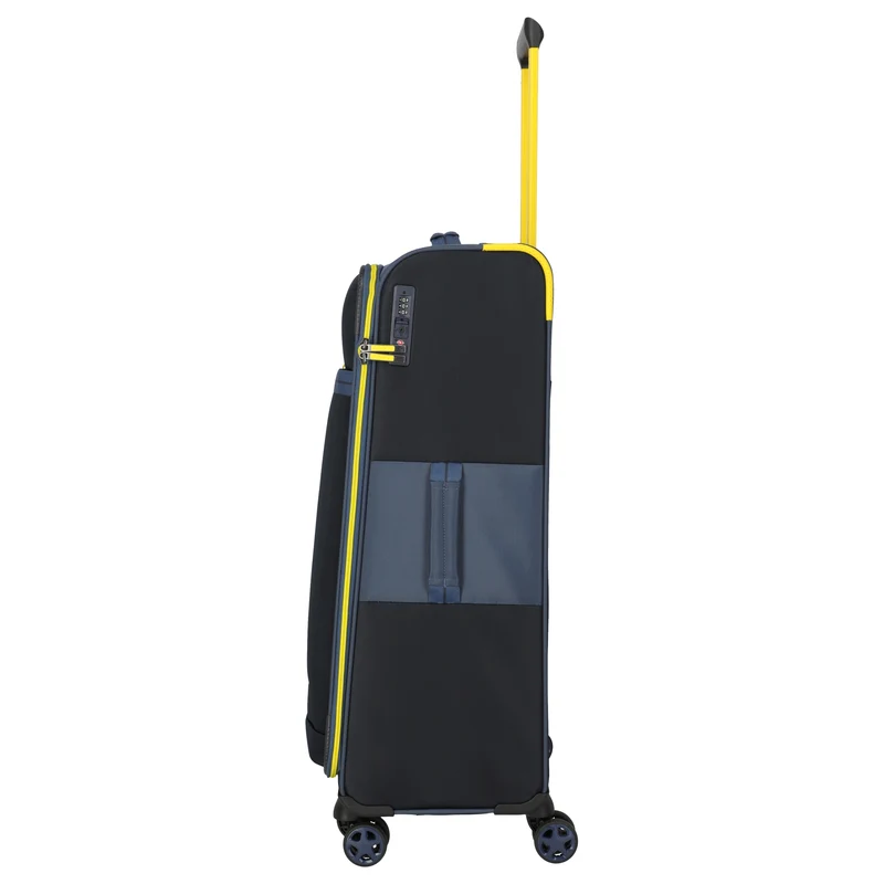 Travelite Color Craze - 4-Rollen-Trolley L 77 cm (dunkelblau)