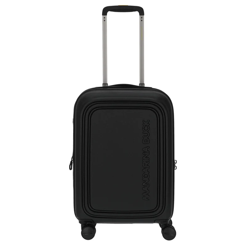 Mandarina Duck Logoduck+ - 4-Rollen-Kabinentrolley 55 cm S erw. (black)