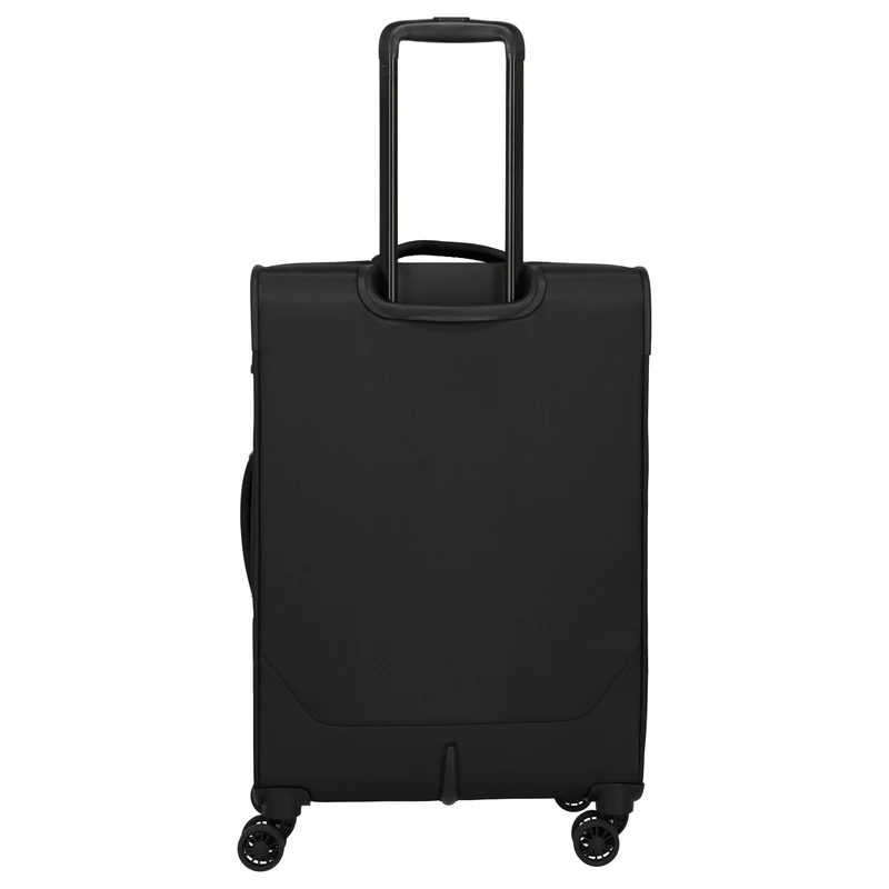 Travelite Umbria - 4-Rollen-Trolley M 67 cm erw. (schwarz)