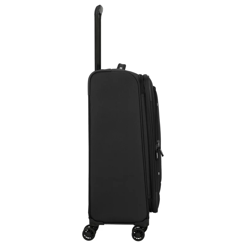 Travelite Umbria - 4-Rollen-Trolley M 67 cm erw. (schwarz)