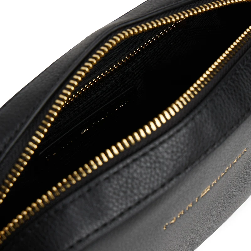 Tommy Hilfiger Logo Tape Camera - Umhängetasche 19.5 cm (schwarz)