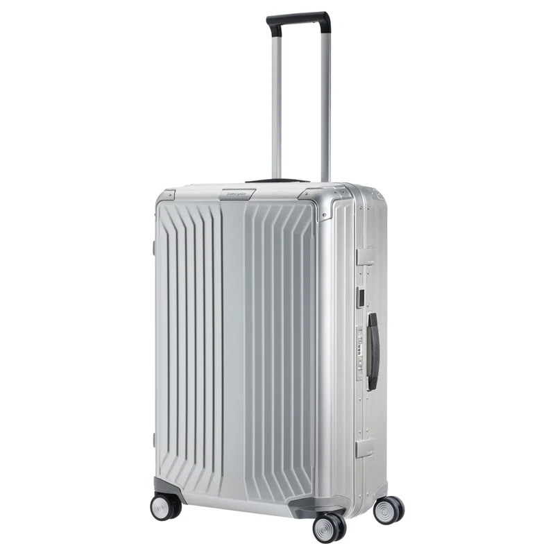 Samsonite Selection Lite-Box Alu - 4-Rollen-Trolley L 76 cm (aluminium)