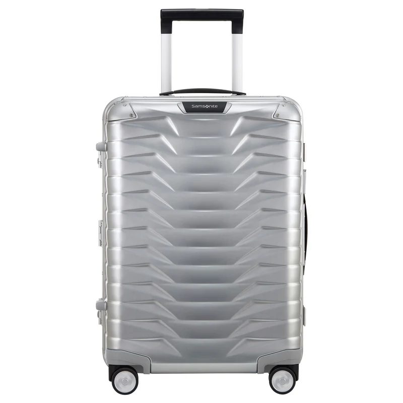 Samsonite Selection Proxis Alu - 4-Rollen-Kabinentrolley 55 cm (aluminium)