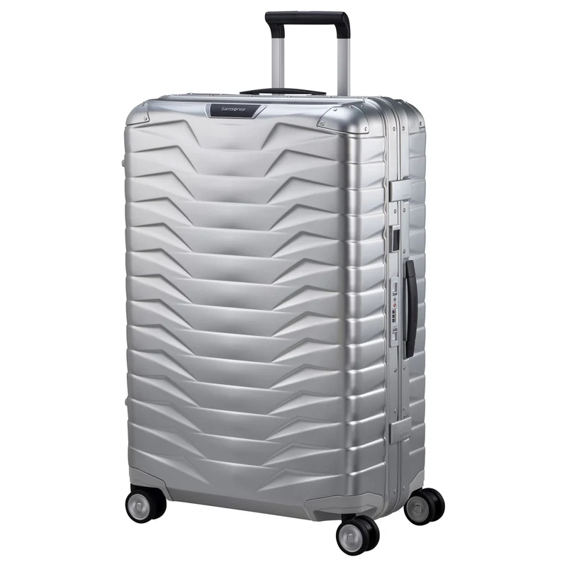 Samsonite Selection Proxis Alu - 4-Rollen-Trolley L 76 cm (aluminium)