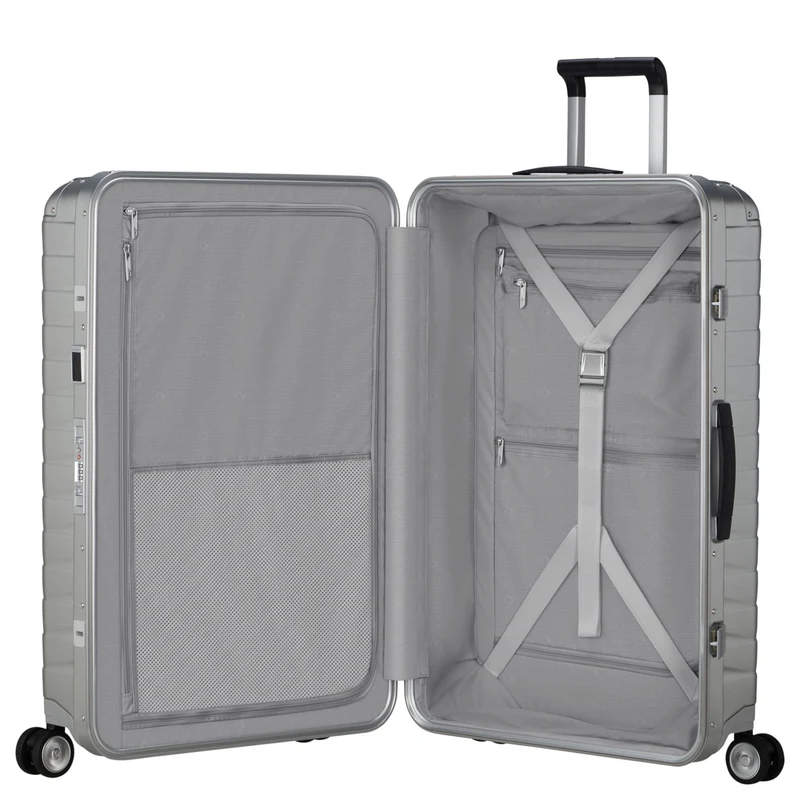 Samsonite Selection Proxis Alu - 4-Rollen-Trolley L 76 cm (aluminium)
