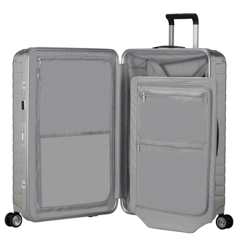 Samsonite Selection Proxis Alu - 4-Rollen-Trolley L 76 cm (aluminium)