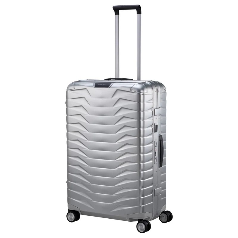 Samsonite Selection Proxis Alu - 4-Rollen-Trolley L 76 cm (aluminium)