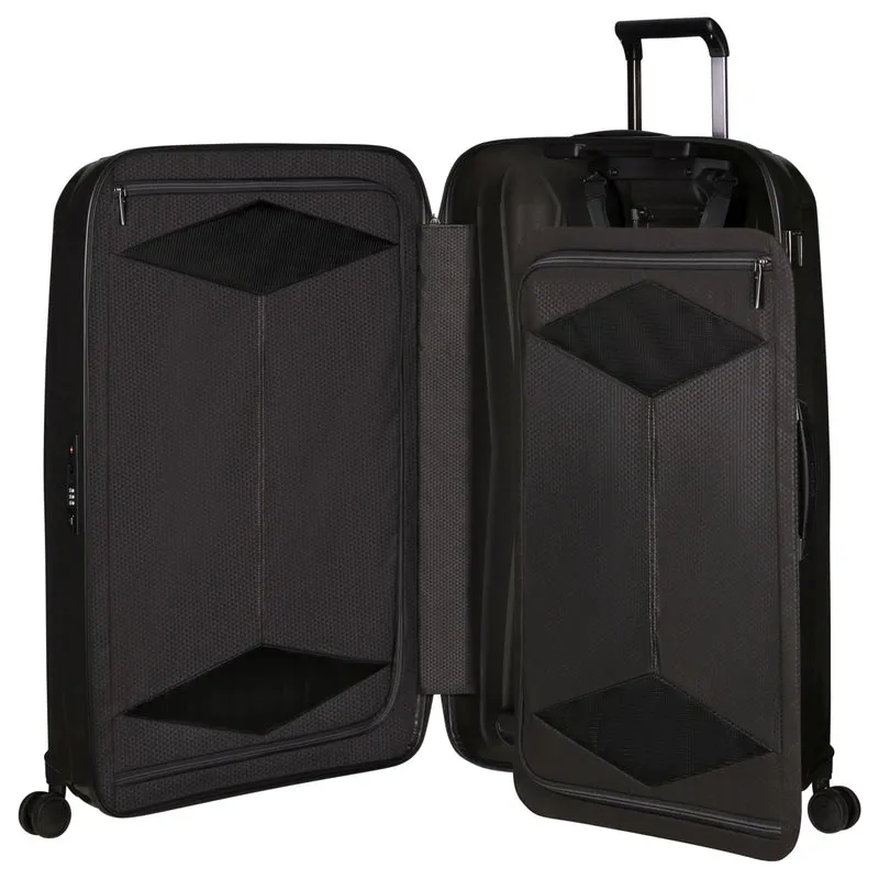 Samsonite Selection Major-Lite - 4-Rollen-Trolley XL 84 cm (schwarz)