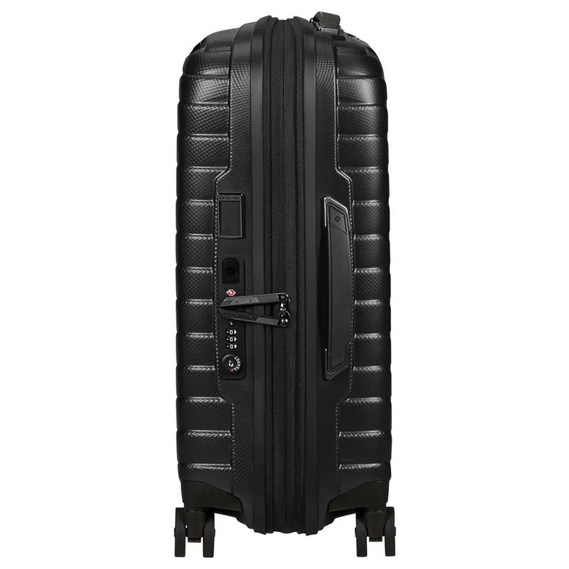Samsonite Selection Proxis - 4-Rollen-Kabinentrolley 55 cm erw. USB (matt graphite)