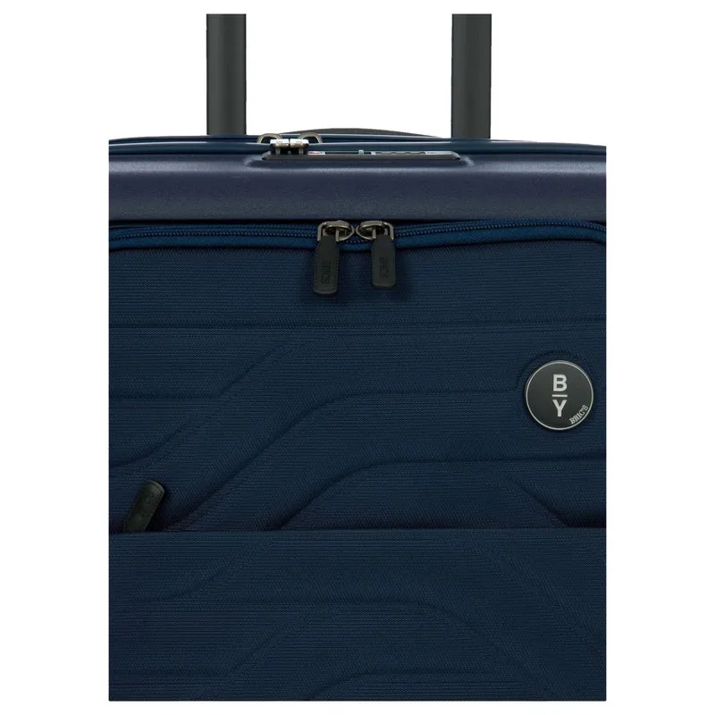 Brics BY Ulisse - 4-Rollen-Kabinentrolley mit Vortasche 55 cm erw. USB (oceano)