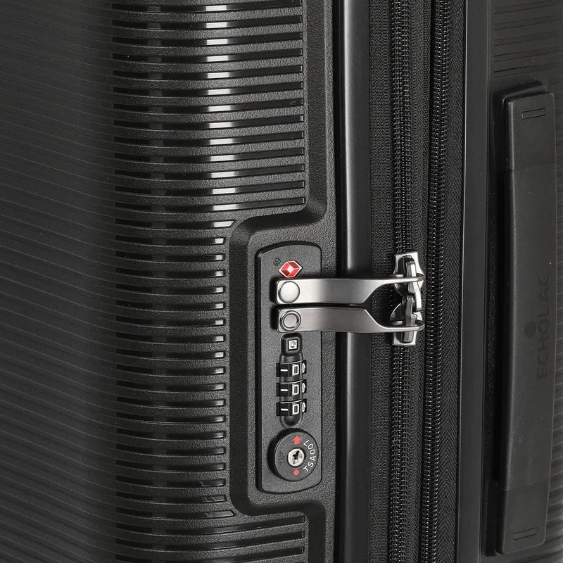 Echolac Forza - 4 Rollen - Trolley L 75 cm erw. (schwarz)