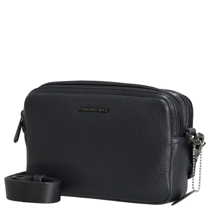Mandarina Duck Mellow Leather - Umhängetasche 20 cm (dress blue)