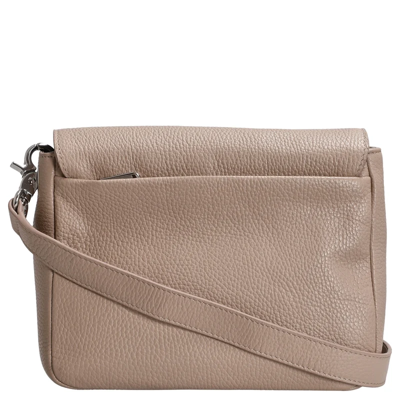 Mandarina Duck Mellow Leather - Umhängetasche 36 cm (warm taupe)