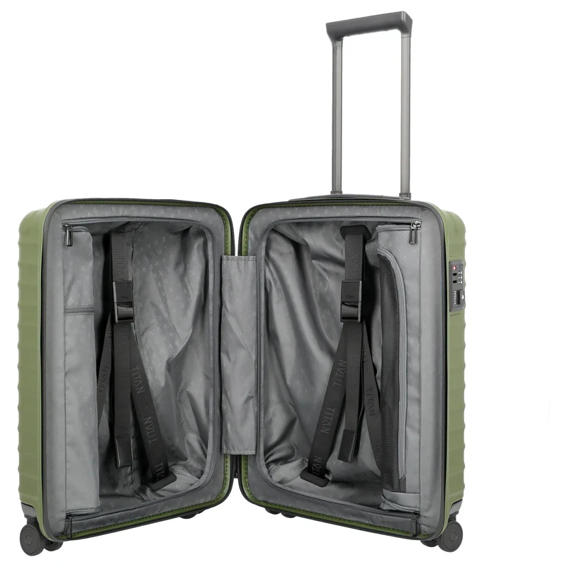 TITAN UPGRADE - 4-Rollen-Kabinentrolley S 55/20 cm (forest green)