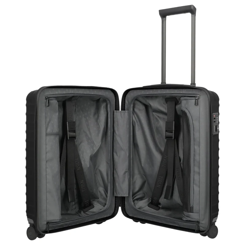 TITAN UPGRADE - 4-Rollen-Kabinentrolley S 55/20 cm (nightshade black)