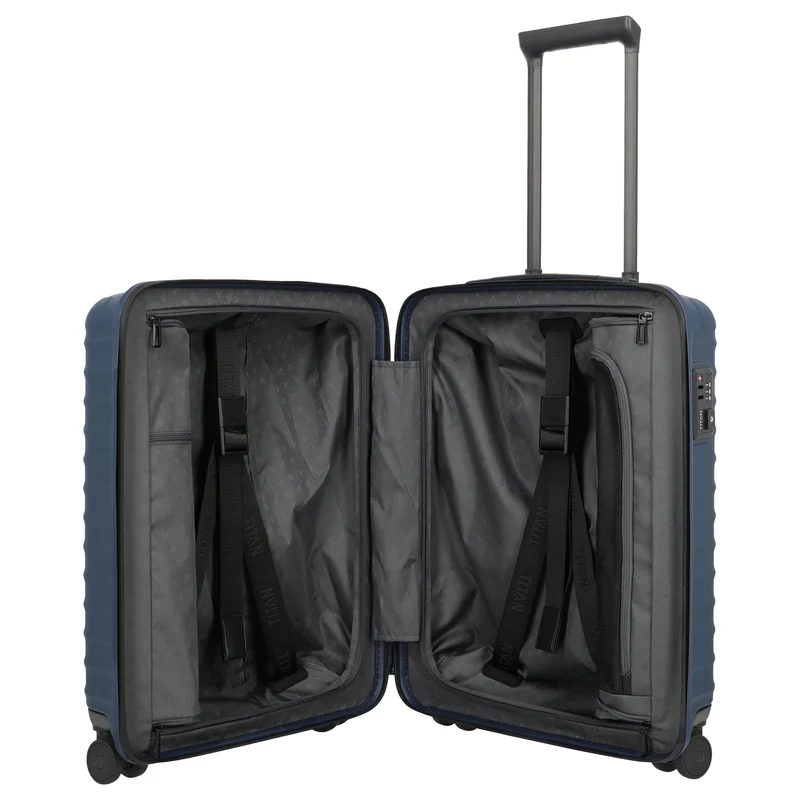 TITAN UPGRADE - 4-Rollen-Kabinentrolley S 55/20 cm (midnight blue)