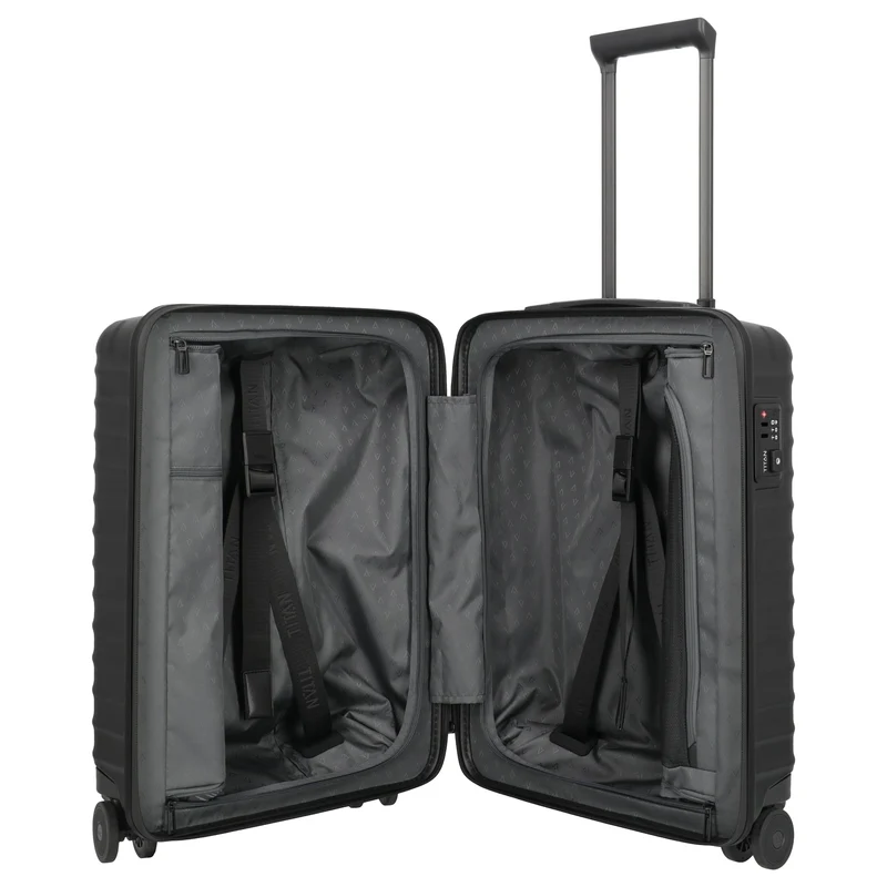 TITAN UPGRADE - 4-Rollen-Kabinentrolley S 55/23 cm (nightshade black)
