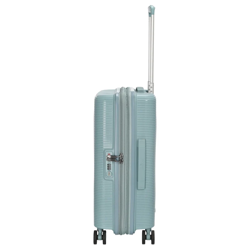Echolac Forza - 4 Rollen - Kabinentrolley 55 cm erw. (blue)