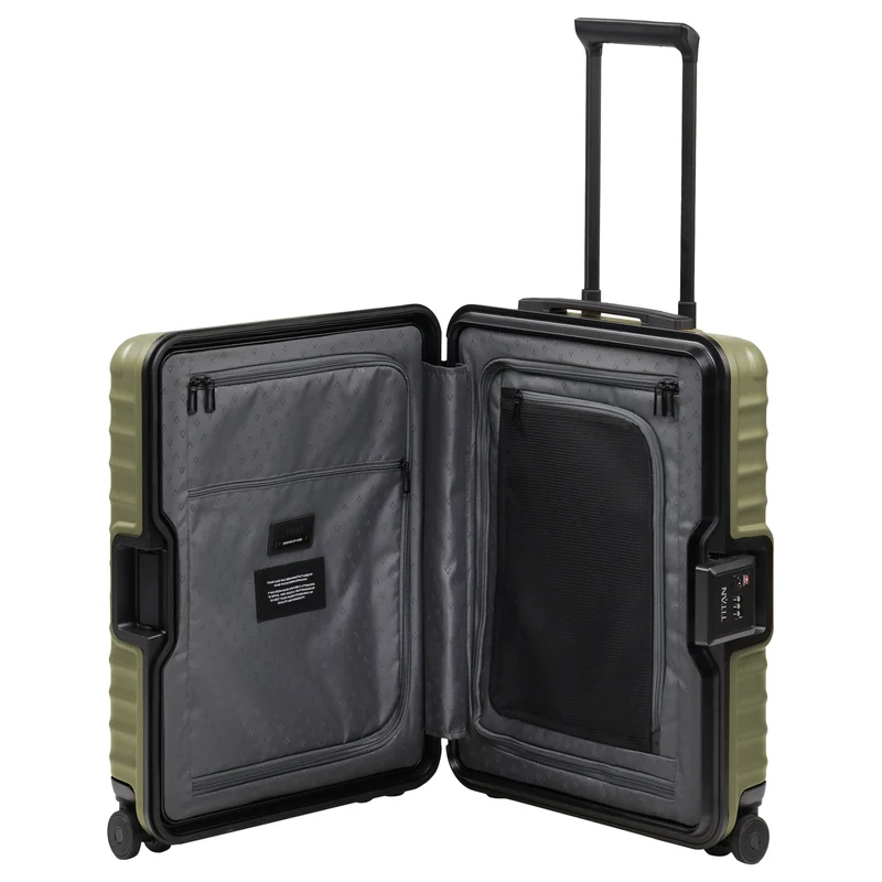 TITAN OVERSEAS - 4-Rollen-Kabinentrolley S 55/20 cm (forest green)