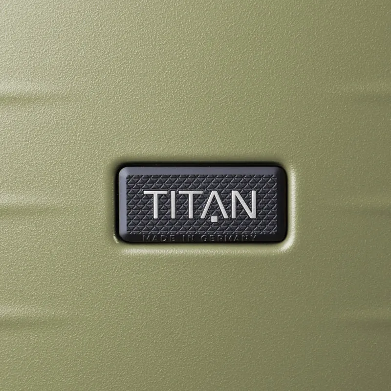 TITAN OVERSEAS - 4-Rollen-Kabinentrolley S 55/20 cm (forest green)