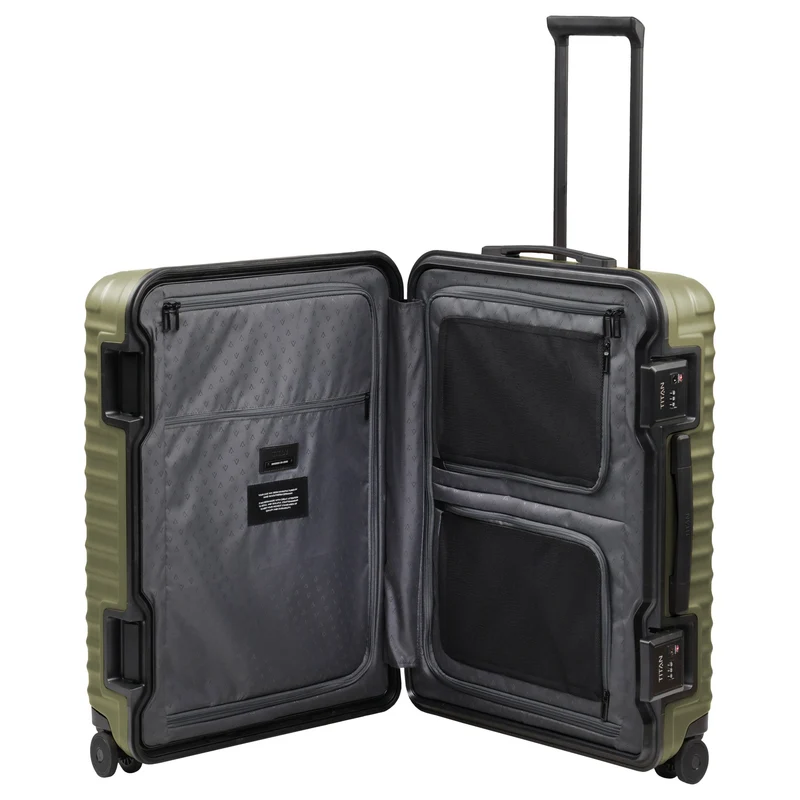 TITAN OVERSEAS - 4-Rollen-Trolley M+ 69 cm (forest green)
