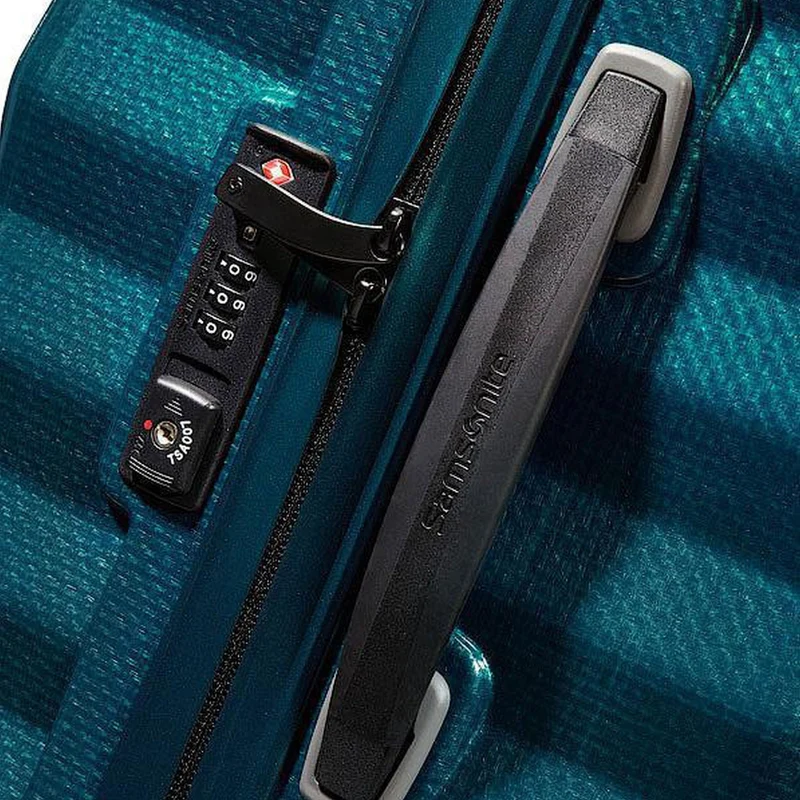 Samsonite Lite-Shock - 4-Rollen-Trolley XL 81 cm (petrol blue)