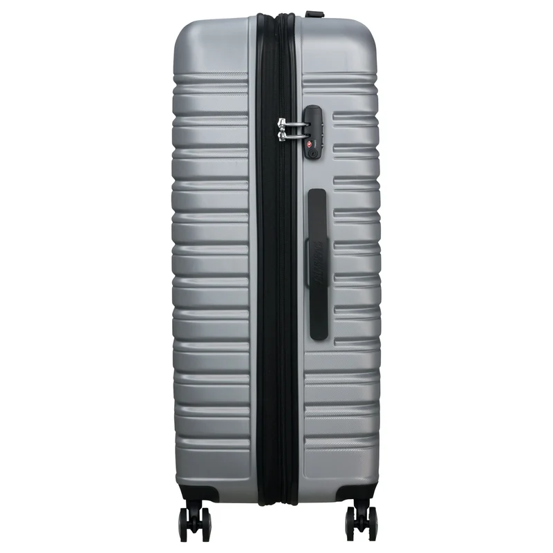 American Tourister Flashline - 4-Rollen-Trolley 78 cm erw. (silber)