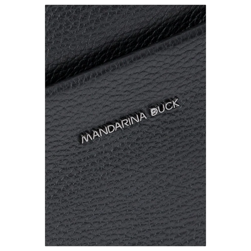 Mandarina Duck Mellow Leather - Rucksack 13" 36 cm Leder (black)