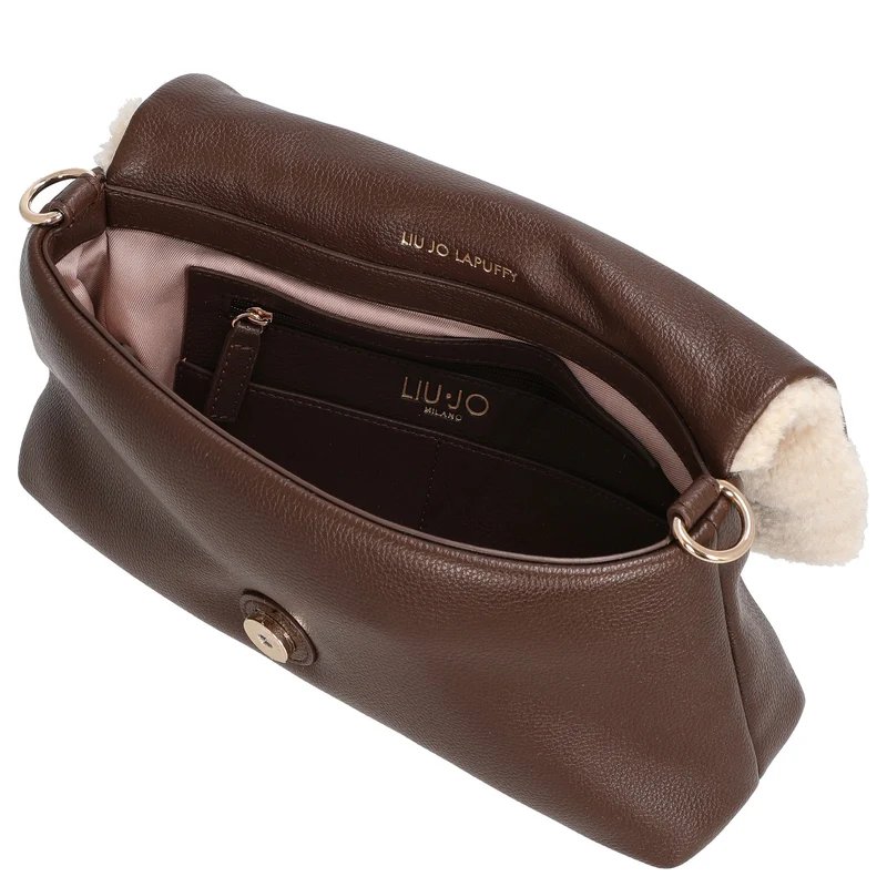 Liu Jo Lapuffy East/West - Umhängetasche M 28 cm (moro light)