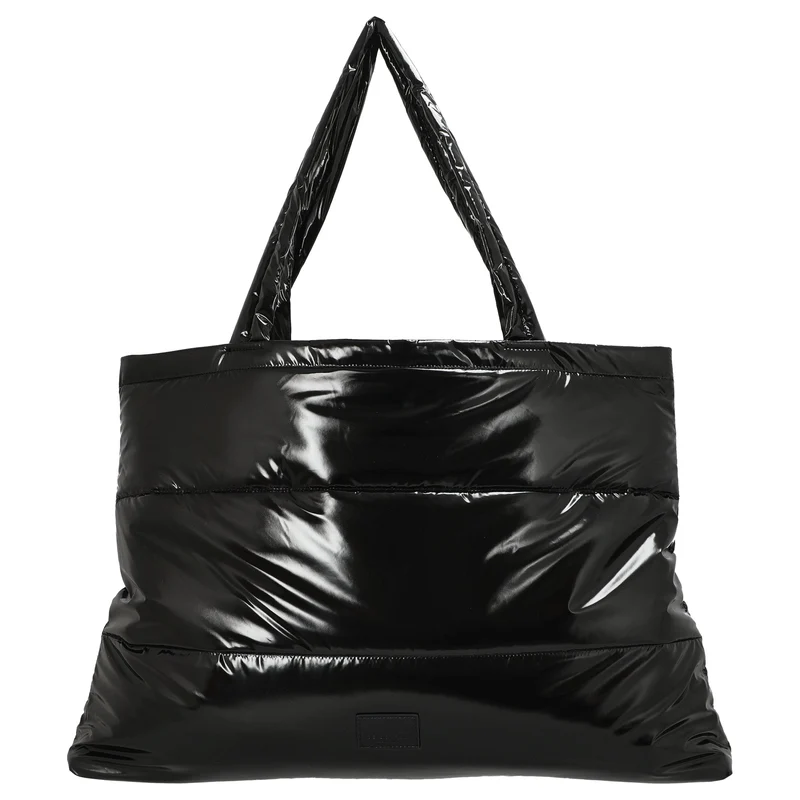 Seidenfelt Glossy Nylon Norrlida - Shopper 58 cm (black)